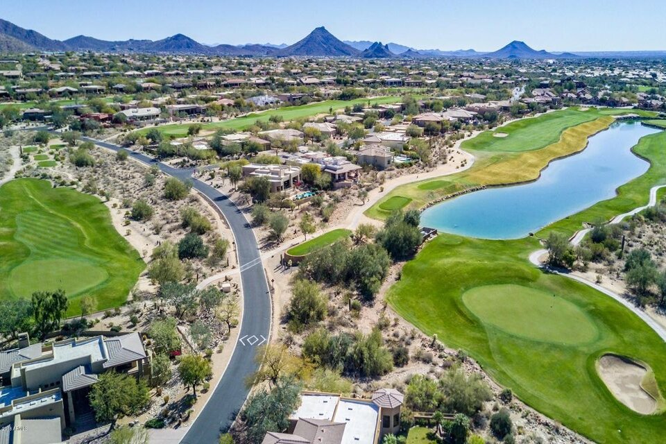 Ancala Golf Views From Custom Home In Scottsdale Arizona