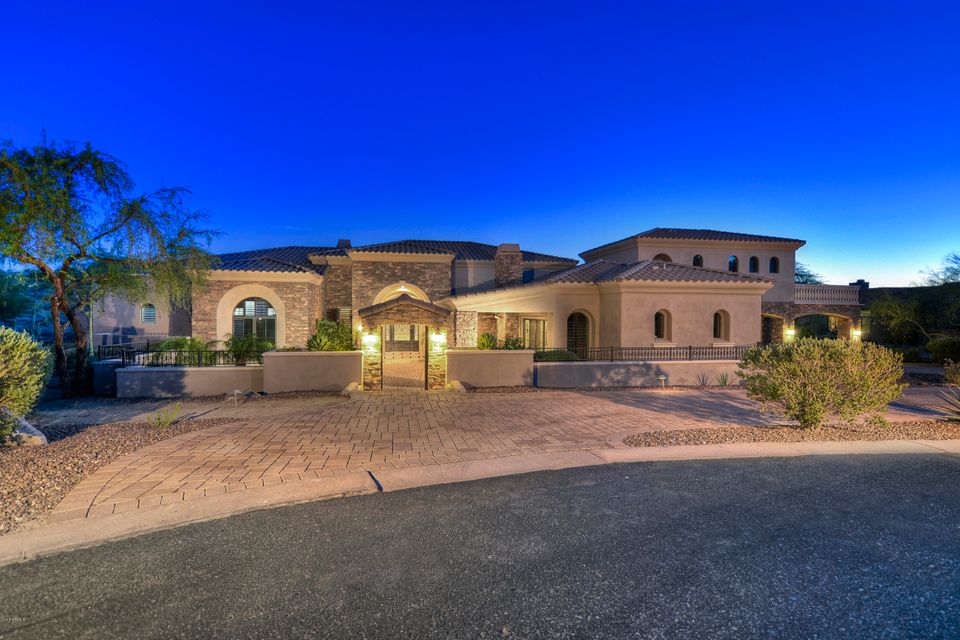 Curb Appeal Of Home For Sale In McDowell Mountain Ranch