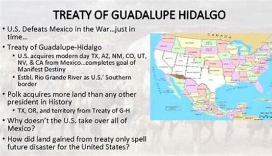 Treaty of Guadalupe Hidalgo for Estrella Mountain Ranch