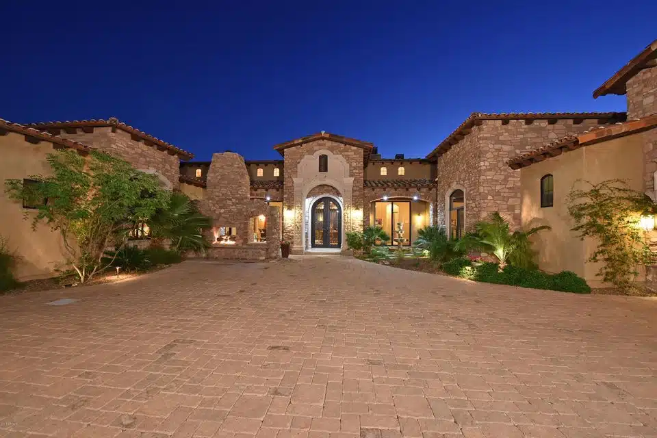 Ancala Curb Appeal Of Home For Sale In Scottsdale Az.