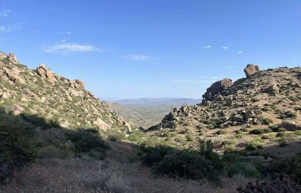 CRESTVIEW AT FOUNTAIN HILLS HIKING TRAIL VIEW