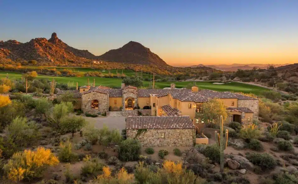 PINNACLE PEAK SUNDOWN VIEW