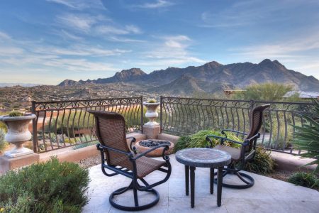 TROON SCOTTSDALE ARIZONA VIEW FROM BALCONY